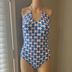 Gaze blue and pink bodysuit S